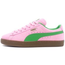 PUMA SUEDE TERRACE PINK DELIGHT/PUMA GREEN 396451-02画像