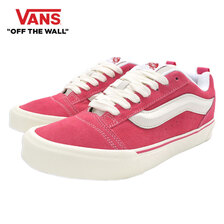 VANS Knu Skool Retro Color Pink/True White VN0009QCBJ1画像