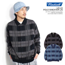 RADIALL LO-LO - POLO SWEATER L/S RAD-24SS-KNIT001画像