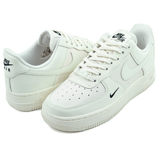 NIKE WMNS AIR FORCE 1 07 ESS TRK3 sail/sail-black HF1058-133画像