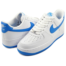 NIKE AIR FORCE 1 07 white/photo blue-white FJ4146-103画像