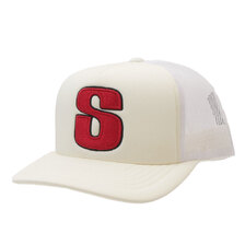 STUSSY TRUCKER BIG S SNAPBACK SHELL画像