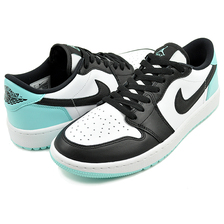 NIKE AIR JORDAN 1 LOW GOLF white/black-copa DD9315-114画像