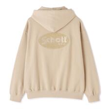 Schott HOODED SWEAT OVAL CHENILLE LOGO 7823931002画像