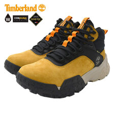 Timberland MOTION SCRAMBLE MID LACE GTX HIKER BOOT Wheat Nubuck A6B4S画像