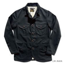 DALEE'S & CO Tick.Blk 10s Sack Jacket TICK.BLK画像