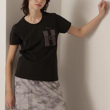 AVIREX BUCKLE BELT POCKET T-SHIRT 7834135602画像