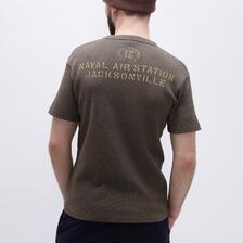 AVIREX WAFFLE T-SHIRT JACKSONVILLE 7834134030画像