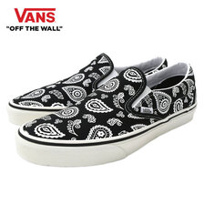VANS Classic Slip-On Primavera Paisley Black VN0009Q7BMA画像