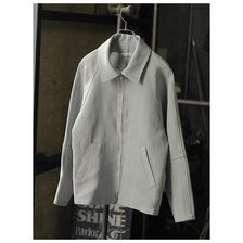 INTERIM SILK CANVAS DRIVING JACKET IT24S043画像