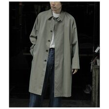 INTERIM GIZA GABARDINE SINGLE RAGLAN COAT IT24S059画像