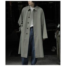 INTERIM HYPER BIG GIZA GABARDINE SINGLE RAGLAN COAT IT24S059-HB画像