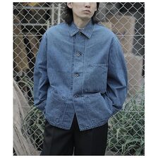 INTERIM HYPER BIG USED,30s USMC UTILITY DUNGAREE JACKET IT23A017-HB画像