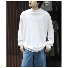 INTERIM 1ST PICKED SUVIN HIGH NECK L/S TEE IT23A151画像