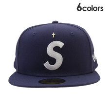 Supreme 24SS Gold Cross S Logo New Era画像
