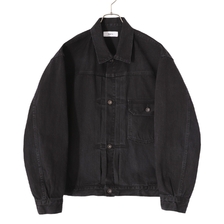 marka TYPE1 DENIM JACKET - BLACK - M24A-04BL31C画像