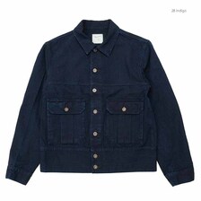 Soundman Track Jacket - NEVADA - インディゴ染め刺し子 943M-655X画像