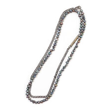 S'YTE FRESH WATER BLACK PEARL NECKLACE画像