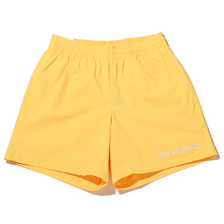 new balance Archive ストレッチ ウィンドショーツ トゥルーイエロー MS33550-LLR画像