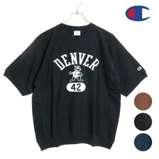 Champion REVERSE WEAVE HALF SLEEVE SWEATSHIRT C3-Z006画像