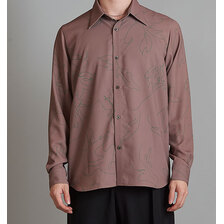 NO ID. フラワースケッチプリントSH 854006-726S画像