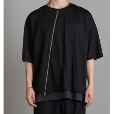 NO ID. BLACK レイヤードスラッシュZIP BIG-T 454006-737T画像