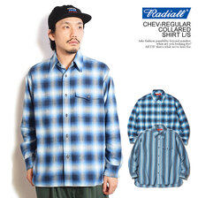 RADIALL CHEV - REGULAR COLLARED SHIRT L/S RAD-24SS-SH003画像