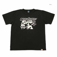 STUDIO D'ARTISAN US COTTON PRINT T-SHIRT - MUSIC - 8144A画像