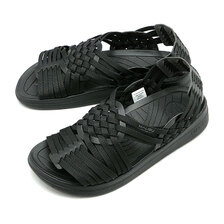 MALIBU SANDALS CANYON BLACK/BLACK POLYESTER &times; VEGAN LEATHER MS060020画像