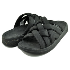 MALIBU SANDALS ZUMA LX RECYCLED BLACK/BLACK MS025010画像