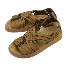 MALIBU SANDALS CANYON COYOTE/COYOTE POLYESTER × VEGAN LEATHER MS060022画像