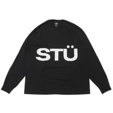 STUSSY ALL CAPS LS TEE画像