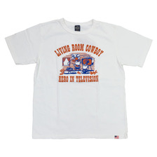 STUDIO D'ARTISAN USAコットンプリントTシャツ 8142A画像