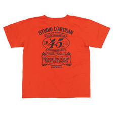 STUDIO D'ARTISAN USAコットンプリントTシャツ SP-095画像