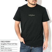 FRED PERRY Graphic Print S/S Tee M7786画像