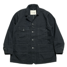 BURGUS PLUS Cover All - 11oz Black Denim - 72000-10画像