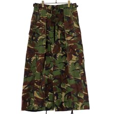 77circa circa make UK camo wide cargo pants CC24SS-62画像