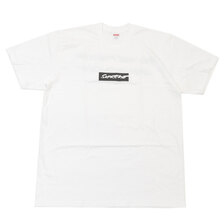 Supreme 24SS Futura Box Logo Tee WHITE画像
