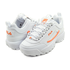 FILA DISRUPTOR II PREMIUM WHITE/TANGERINE/WHITE USS24063-135画像