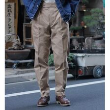 Scye San Joaquin Cotton Pleated Chinos 5124-81521画像