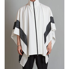 NO ID. BLACK ラダリングZIPポンチョ 454006-747T画像