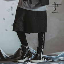 NO ID. BLACK バギーハーフトラウザーズ 454006-745P画像