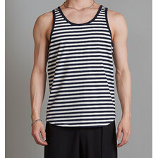 NO ID. ラウンドボーダータンクトップ 854006-743T画像