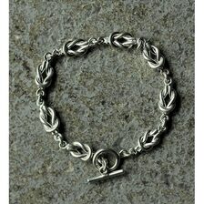 INTERIM TAXCO SILVER SMALL CHAIN BRACELET IT24S379画像