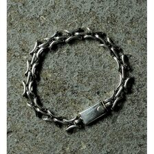 INTERIM TAXCO SILVER CRASP BRACELET IT24S389画像