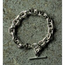 INTERIM TAXCO SILVER MEDIUM CHAIN BRACELET IT24S431画像