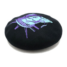 CA4LA STATUE OF LIBERTY BERET BLACK CAW00591画像