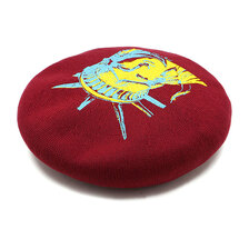 CA4LA STATUE OF LIBERTY BERET RED CAW00591画像