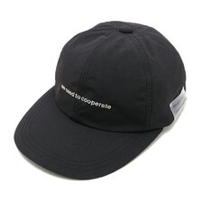 CA4LA COOPERATE CAP BLACK AKM00087画像