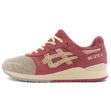ASICS SportStyle GEL-LYTE III OG WOOD CREPE/BURNT RED 1203A345-201画像
